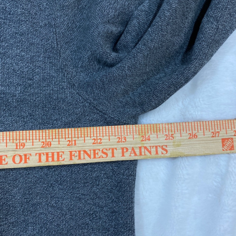 Polo Ralph Lauren Shawl Collar Pullover Sweater Purple Preppy Nautical Gray L - Picture 4 of 8